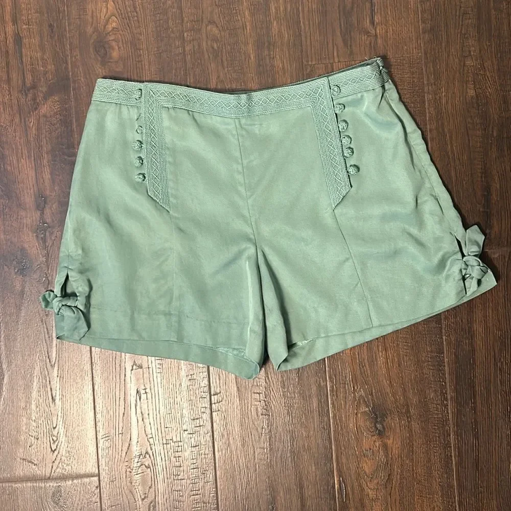 Anthropologie Elevenses Sailor Shorts Shorts (Size 6) - Picture 5 of 8